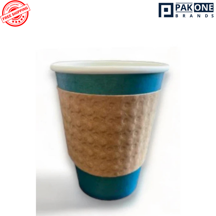 COFFEE CUPS SLEEVES KRAFT-1000CT