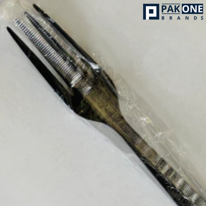 FULL SIZE HEAVY PS BLACK INDIVIDUALLY WRAPPED FORKS 1000CT