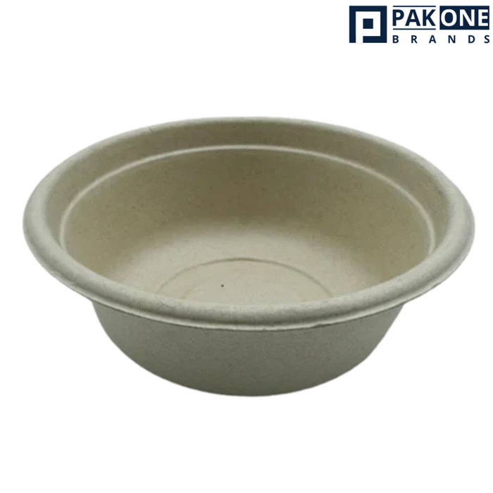 16 OZ ECO BIODEGRADABLE COMPOSTABLE BAMBOO BOWLS - 500 CT