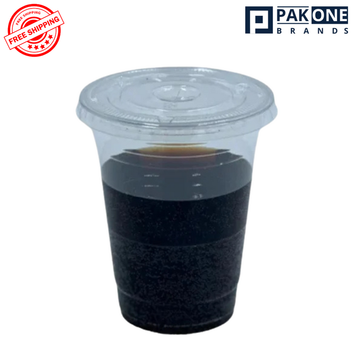 9 OZ CLEAR PLASTIC PET COLD CUPS 1000CT