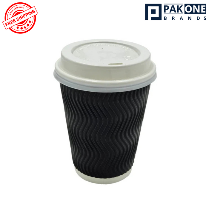 12 OZ BLACK COFFEE CUP 500 CT