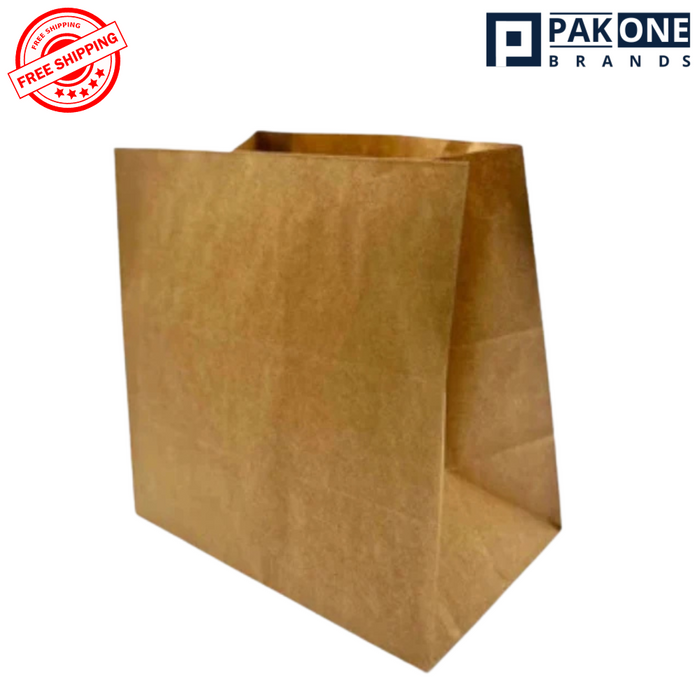 10X7X12 KRAFT 1/6 PAPER BAGS 500CT