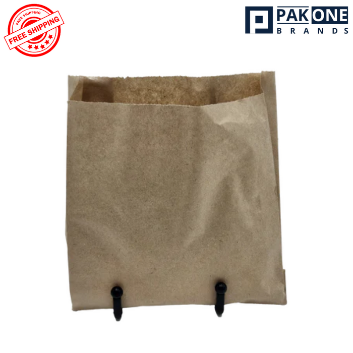 KRAFT PAPER BAGS 6X.75X6.5 1000CT