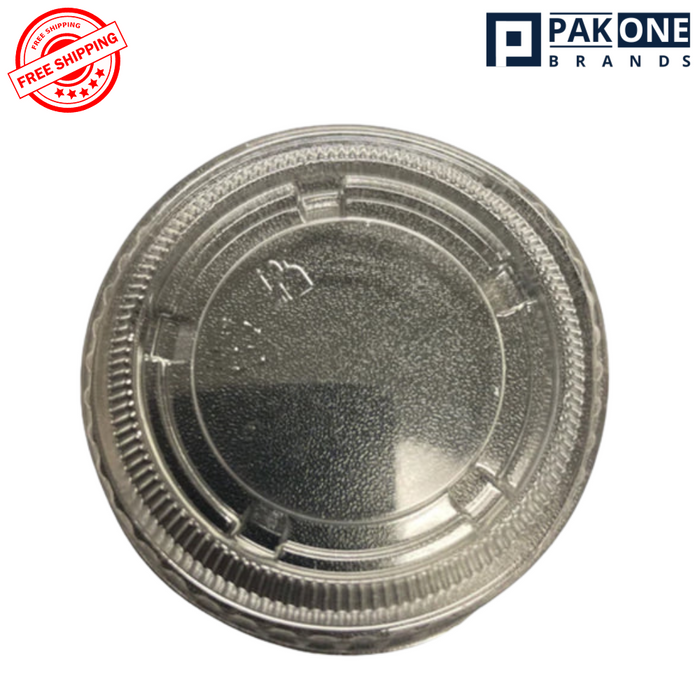 1.5-2 OZ CLEAR PLASTIC SOUFFLE LIDS 2500CT