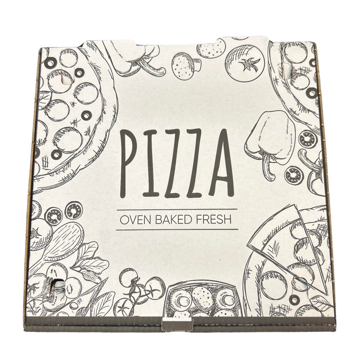 14" WHITE PIZZA BOX