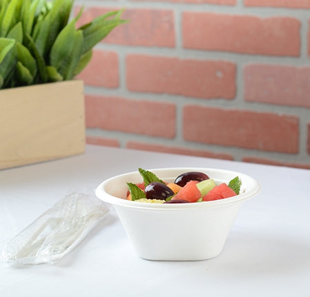 16 OZ. ECO COMPOSTABLE SQUARE BOWL - 300CT