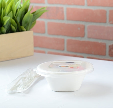 5.5" ROUND FLAT LID FOR 16 OZ BOWLS- 300CT