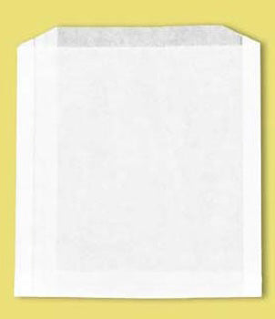 GREASE RESISTANT  BAG 6" X 3/4" X 6-1/2" WHITE 1000CT