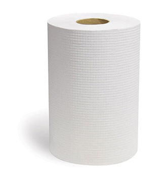 HARDWOUND PAPER TOWEL ROLL WHITE 800' 6CT