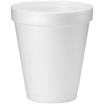 12 OZ. DART WHITE FOAM CUP 12J16-1000CT