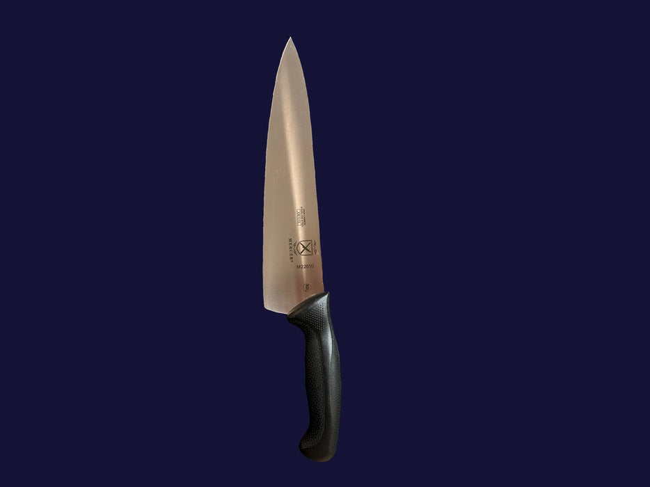 Chef 10" black knife single