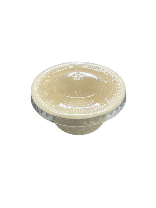 PLASTIC LID FOR FIBER SOUFFLE 2 OZ PAK ONE CUP - 2000 CT