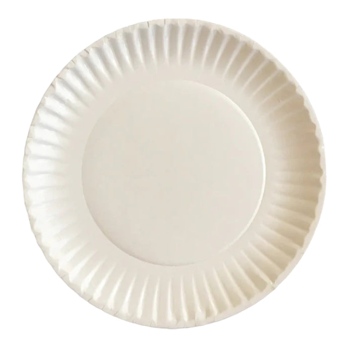 9" PAPER PLATE UNCOATED WHITE 1200CT