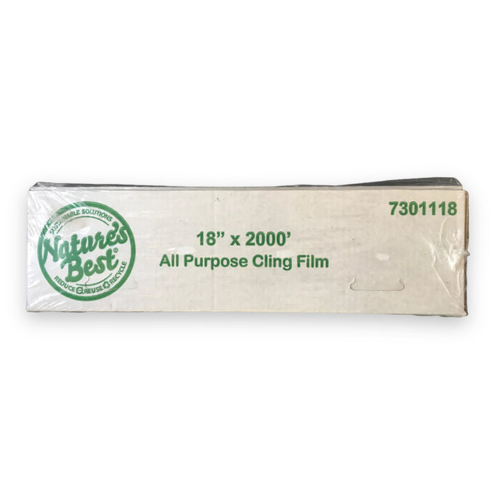 18 X 2000 PLASTIC FOOD WRAP FILM