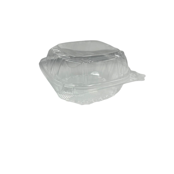6" x 6" x 3.13" CLEAR HINGED PLASTIC CONTAINER ECOPAX 500CT