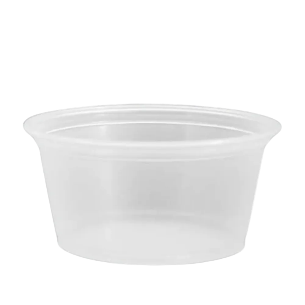1.5 oz clear plastic souffle cup 1.5 OZ SOUFFLE CUPS