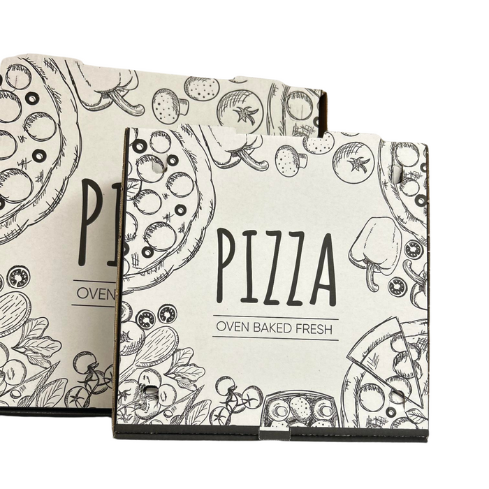 10" WHITE PIZZA BOX