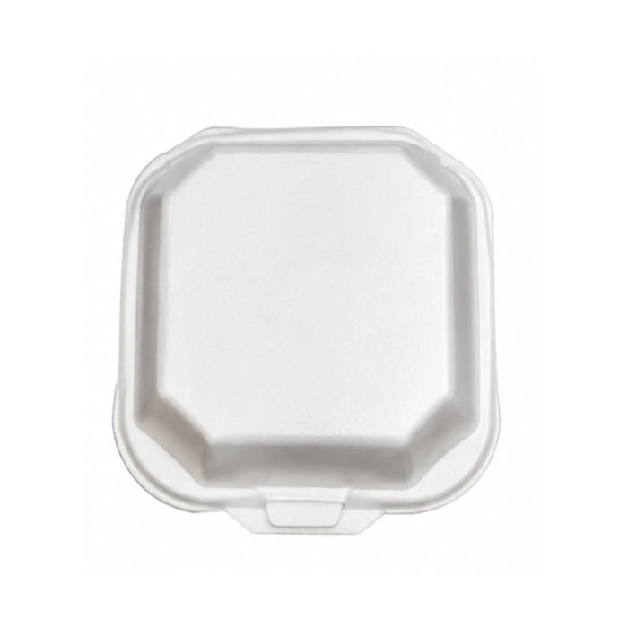 5.125" x 5" x 2.5", 1 compartment, White, Non-Vented, Foam, 4/125/500, Regal/Plain, FS