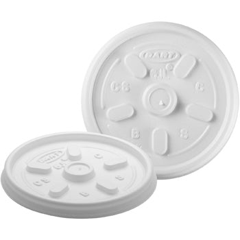 DART LID WHITE VENTED 6JL FITS 4J6-1000CT — P Plus Packaging