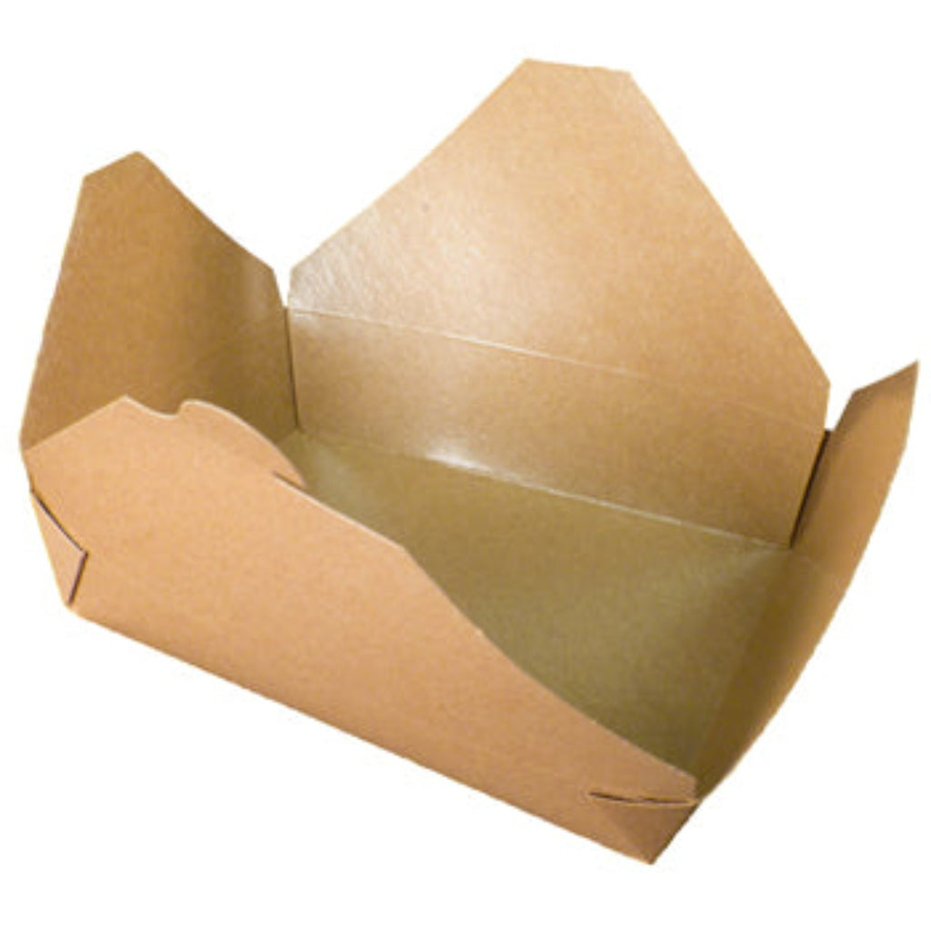 Kraft Clamshell Take-out Boxes Eco-friendly Disposable 3-compartment Food  Containers Perfect for Events & Catering 